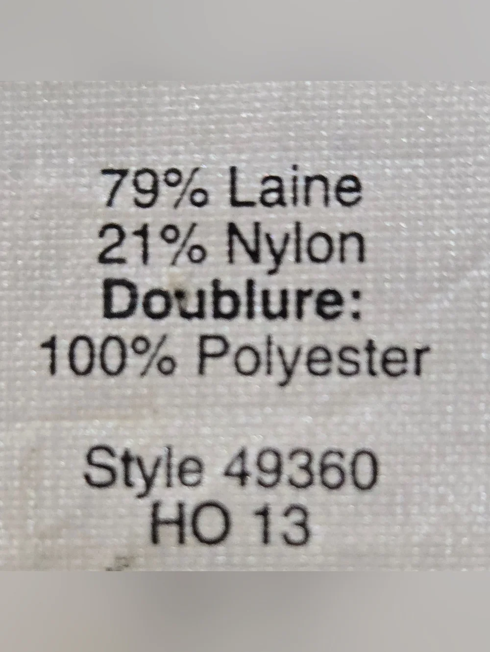 J.Crew Stadium Nello Gori Wool Blend Double Breasted PeaCoat Teal Size 12 NWOT - Picture 10 of 15